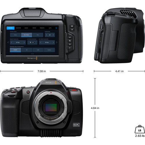 Blackmagic Design Pocket Cinema Camera 6K G2  (Canon EF) - 9